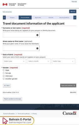 Applying for a Canada Visa From Bahrain