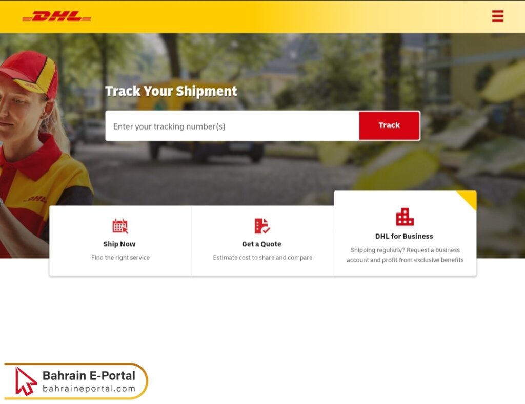 DHL Bahrain Tracking Number