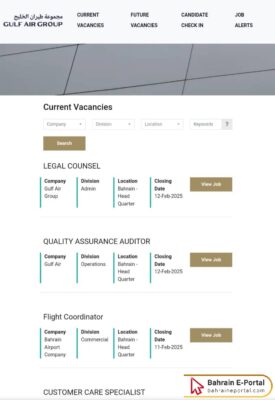 How to Check Bahrain Airport Company Careers