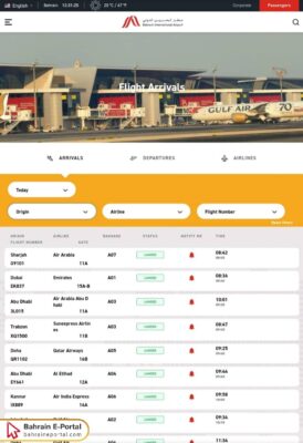 How to Check Bahrain Airport International Arrivals Today